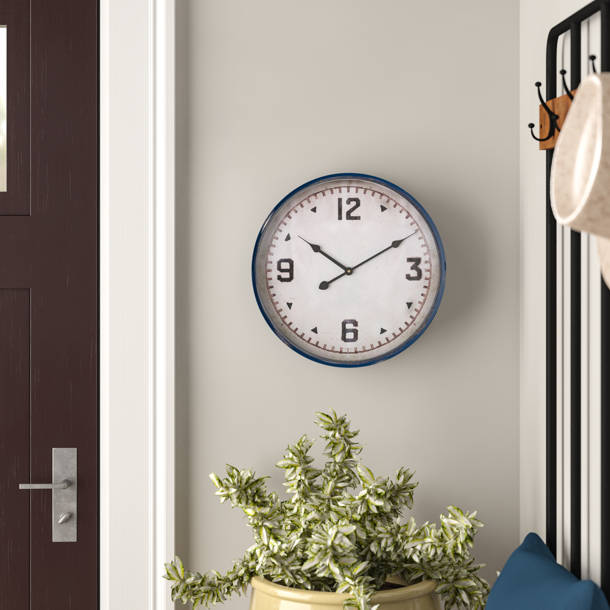 Seiko Kita Analog Quartz Movement / Crystal Tabletop Clock with Alarm